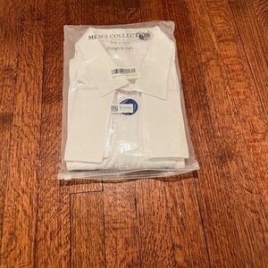 NWT White French Cuff Dress Shirt with Cufflinks